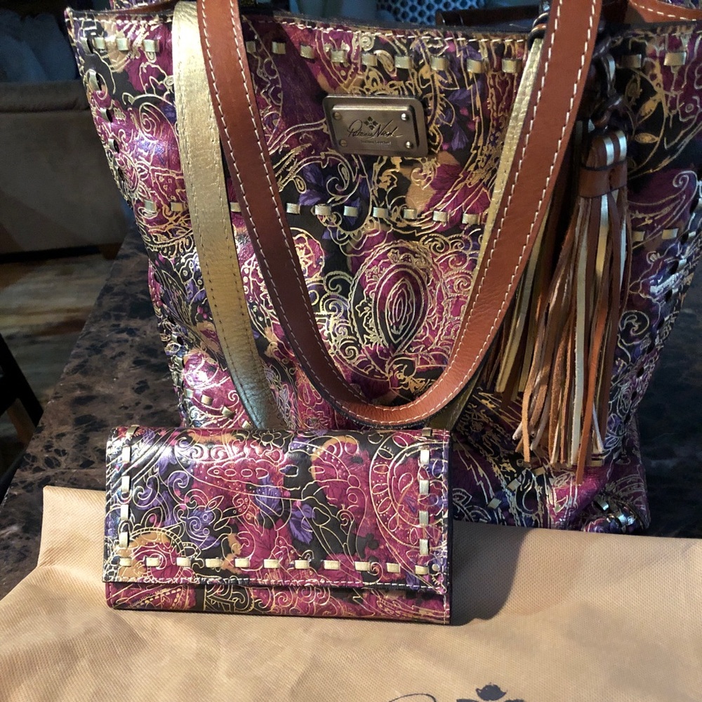 Patricia Nash Tote Bag & Wallet